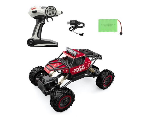 Радиоуправляемая игрушка Sulong Toys Off-road Crawler – Where the trail ends, красный (SL-121RHMR), изображение 4 Радиоуправляемая игрушка Sulong Toys Off-road Crawler – Where the trail ends, красный (SL-121RHMR), изображение 4