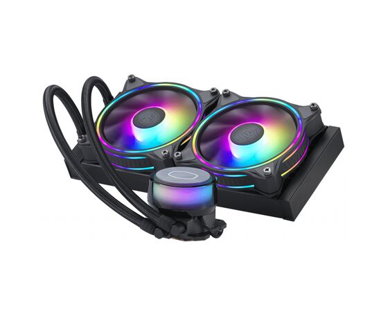 Система водного охлаждения CoolerMaster MasterLiquid ML240 Illusion (MLX-D24M-A18P2-R1), изображение 2 Система водного охлаждения CoolerMaster MasterLiquid ML240 Illusion (MLX-D24M-A18P2-R1), изображение 2