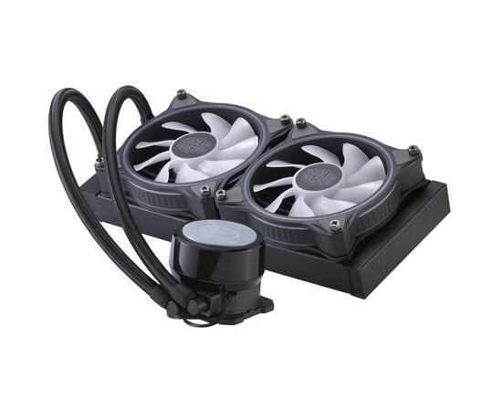 Система водного охлаждения CoolerMaster MasterLiquid ML240 Illusion (MLX-D24M-A18P2-R1), изображение 3 Система водного охлаждения CoolerMaster MasterLiquid ML240 Illusion (MLX-D24M-A18P2-R1), изображение 3