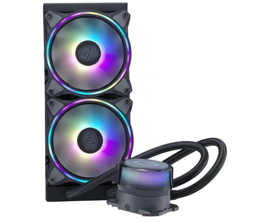 Система водного охлаждения CoolerMaster MasterLiquid ML240 Illusion (MLX-D24M-A18P2-R1), изображение 4 Система водного охлаждения CoolerMaster MasterLiquid ML240 Illusion (MLX-D24M-A18P2-R1), изображение 4