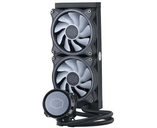 Система водного охлаждения CoolerMaster MasterLiquid ML240 Illusion (MLX-D24M-A18P2-R1), изображение 5 Система водного охлаждения CoolerMaster MasterLiquid ML240 Illusion (MLX-D24M-A18P2-R1), изображение 5