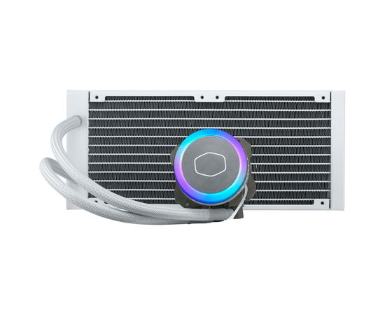 Система водного охлаждения CoolerMaster MasterLiquid ML240 Illusion White Edition (MLX-D24M-A18PW-R1), изображение 7 Система водного охлаждения CoolerMaster MasterLiquid ML240 Illusion White Edition (MLX-D24M-A18PW-R1), изображение 7