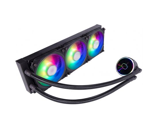Система водного охлаждения CoolerMaster MasterLiquid PL360 Flux (MLY-D36M-A23PZ-R1), изображение 2 Система водного охлаждения CoolerMaster MasterLiquid PL360 Flux (MLY-D36M-A23PZ-R1), изображение 2