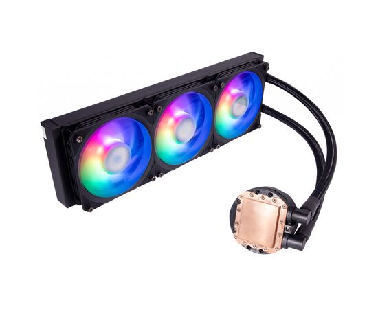 Система водного охлаждения CoolerMaster MasterLiquid PL360 Flux (MLY-D36M-A23PZ-R1), изображение 3 Система водного охлаждения CoolerMaster MasterLiquid PL360 Flux (MLY-D36M-A23PZ-R1), изображение 3