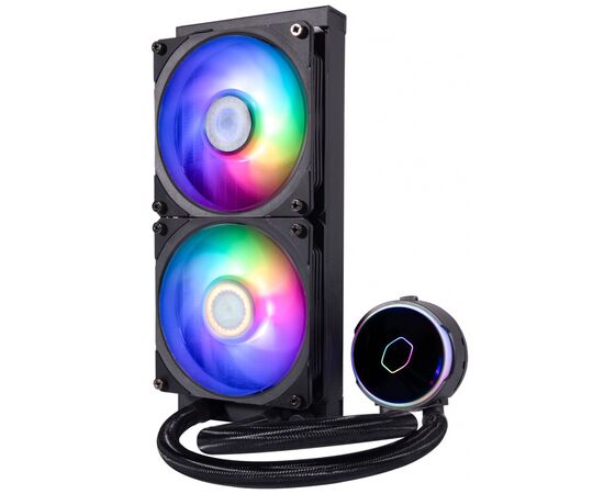 Система водного охлаждения CoolerMaster MasterLiquid PL240 Flux (MLY-D24M-A23PZ-R1), изображение 5 Система водного охлаждения CoolerMaster MasterLiquid PL240 Flux (MLY-D24M-A23PZ-R1), изображение 5