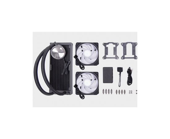 Система водного охлаждения CoolerMaster MasterLiquid PL240 Flux (MLY-D24M-A23PZ-R1), изображение 6 Система водного охлаждения CoolerMaster MasterLiquid PL240 Flux (MLY-D24M-A23PZ-R1), изображение 6