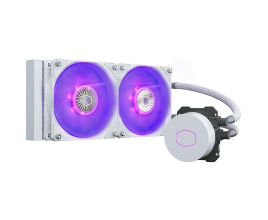Система водяного охолодження CoolerMaster MasterLiquid ML240L V2 RGB White Edition (MLW-D24M-A18PC-RW)