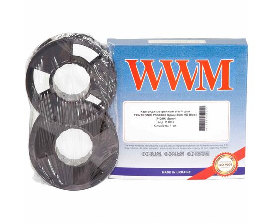 Картридж WWM PRINTRONIX P300/600 Spool 55m HD (P.08H)
