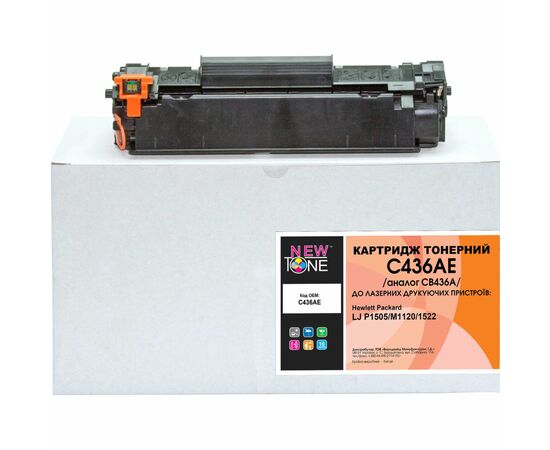 Картридж NewTone для HP LJ P1505/M1120/1522 (C436AE)