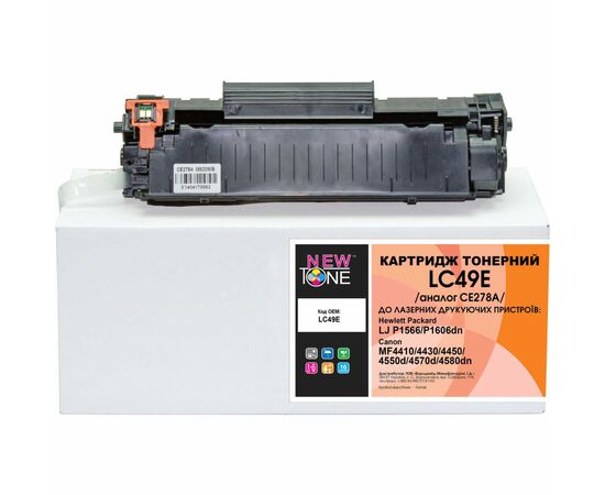 Картридж NewTone для HP LJ P1566/1608, Canon 728 аналог CE278A (LC49E)