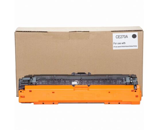 Картридж BASF для HP CLJ CP5525 аналог CE270A Black (KT-CE270A)