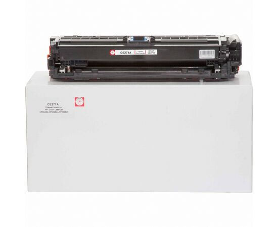 Картридж BASF для HP CLJ CP5525 аналог CE271A Cyan (KT-CE271A)