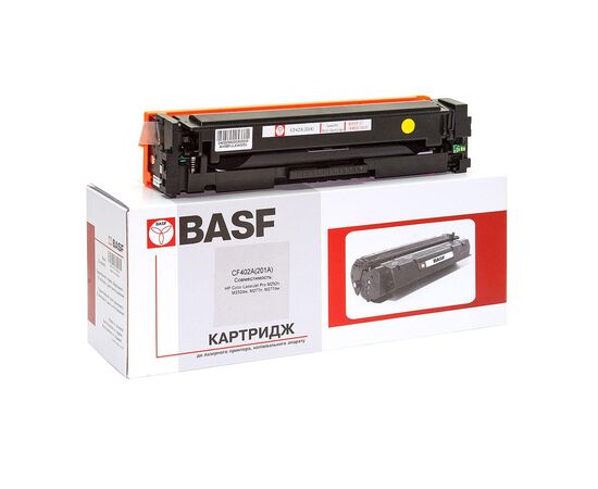 Картридж BASF для HP LJ M252/M277 A аналог CF402A Yellow (KT-CF402A)