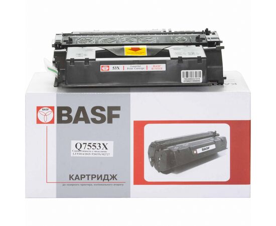 Картридж BASF для HP LJ P2015/P2014/M2727 аналог Q7553X Black (KT-Q7553X)
