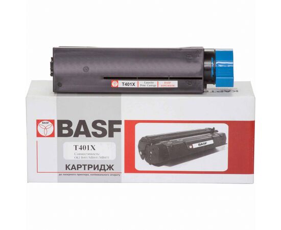 Картридж BASF для OKI B401/MB441/MB451 аналог 44992404 Black (KT-B401-44992404)