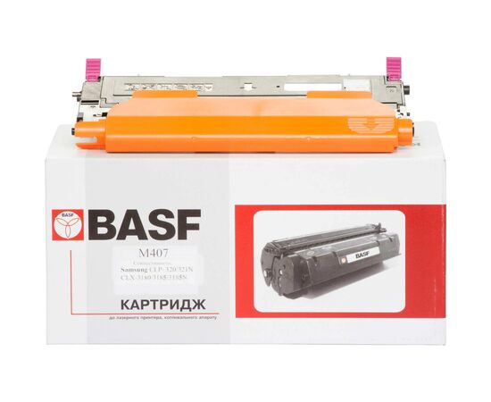 Картридж BASF для Samsung CLP-320/320N/325/CLX-3185 Magenta (KT-CLTM407S)