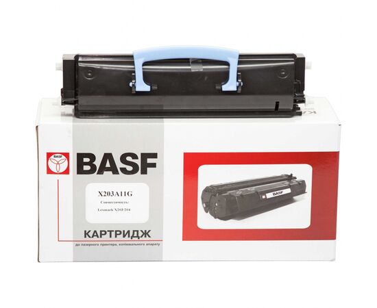 Тонер-картридж BASF Lexmark X203/204 , X203A11G Black (BASF-KT-X203A11G)