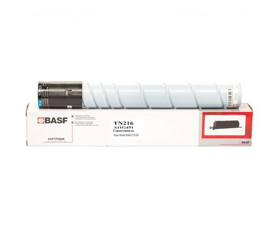 Тонер-картридж BASF Minolta TN216, A11G451 Cyan (BASF-KT-TN216C)