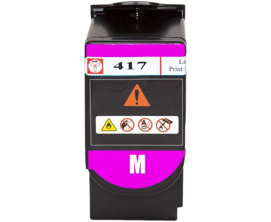 Тонер-картридж BASF Lexmark CS417dn 71B0H30 Magenta (BASF-KT-71B0H30), изображение 2 Тонер-картридж BASF Lexmark CS417dn 71B0H30 Magenta (BASF-KT-71B0H30), изображение 2