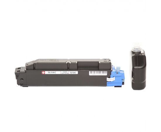 Тонер-картридж BASF Kyoсera TK-5140 Cyan, 1T02NRCNL0 (KT-TK5140C), зображення 2 Тонер-картридж BASF Kyoсera TK-5140 Cyan, 1T02NRCNL0 (KT-TK5140C), зображення 2