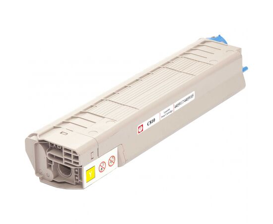 Тонер-картридж BASF OKI C810 Yellow 44059117/44059105 (KT-C810Y), изображение 3 Тонер-картридж BASF OKI C810 Yellow 44059117/44059105 (KT-C810Y), изображение 3