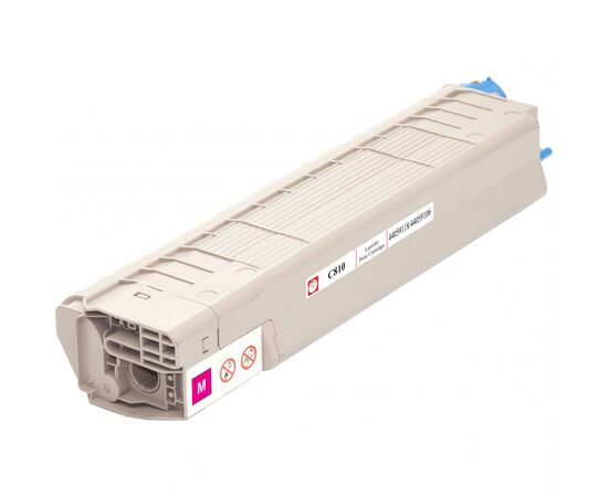Тонер-картридж BASF OKI C810 Magenta 44059118/44059106 (KT-C810M), изображение 3 Тонер-картридж BASF OKI C810 Magenta 44059118/44059106 (KT-C810M), изображение 3