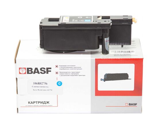 Тонер-картридж BASF Xerox Ph 6020/6022/WC6025/6027 Cyan 106R02756 (KT-106R02756)