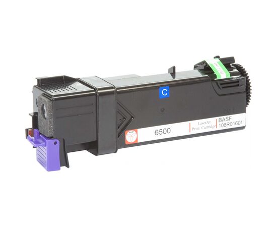 Тонер-картридж BASF Xerox Ph 6500/WC6505 Cyan 106R01601 (KT-106R01601), изображение 3 Тонер-картридж BASF Xerox Ph 6500/WC6505 Cyan 106R01601 (KT-106R01601), изображение 3