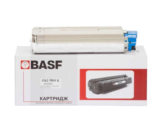 Тонер-картридж BASF OKI C5800/5900 Black 43324424 (KT-C5800B-43324424)