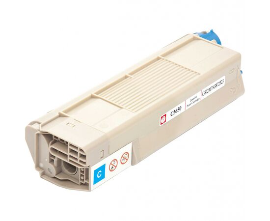 Тонер-картридж BASF OKI C5650/5750 Cyan 43872307/43872323 (KT-C5650C), изображение 3 Тонер-картридж BASF OKI C5650/5750 Cyan 43872307/43872323 (KT-C5650C), изображение 3