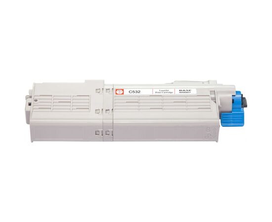 Тонер-картридж BASF OKI C532/542, MC563/573 Cyan 46490607 (KT-46490607), изображение 2 Тонер-картридж BASF OKI C532/542, MC563/573 Cyan 46490607 (KT-46490607), изображение 2