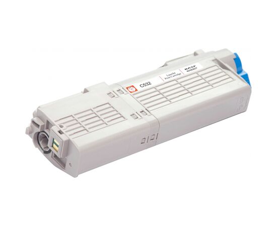 Тонер-картридж BASF OKI C532/542, MC563/573 Cyan 46490607 (KT-46490607), изображение 3 Тонер-картридж BASF OKI C532/542, MC563/573 Cyan 46490607 (KT-46490607), изображение 3