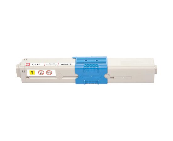 Тонер-картридж BASF OKI C332/MC363 Yellow 46508733 (KT-46508733), изображение 2 Тонер-картридж BASF OKI C332/MC363 Yellow 46508733 (KT-46508733), изображение 2