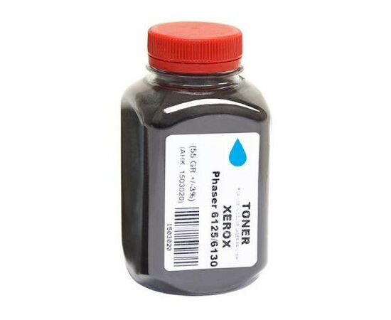 Тонер Xerox Phaser 6125/6130 бутль 50г Cyan AHK (1503030)