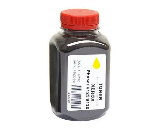 Тонер Xerox Phaser 6125/6130 бутль 50г Yellow AHK (1503010)
