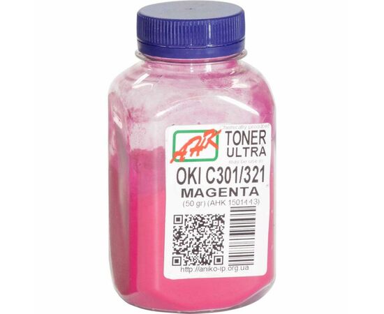 Тонер OKI C301/321, 50г Magenta AHK (1501443)