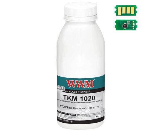 Тонер OKI B412/432/MB462, 90г+ chip WWM (TC-B412-90-WWM)