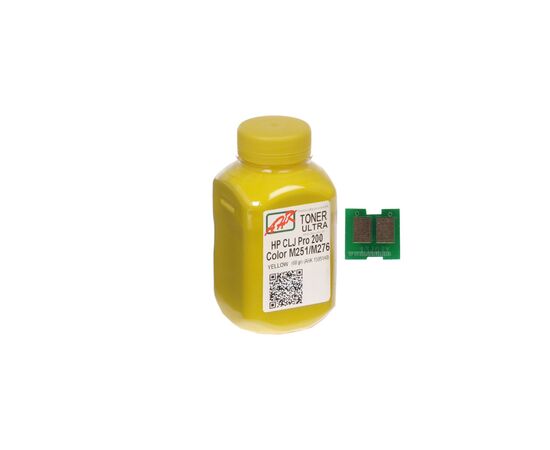 Тонер HP CLJ Pro 200/M251/M276n (131A) Yellow+chip AHK (1505160/1500738)