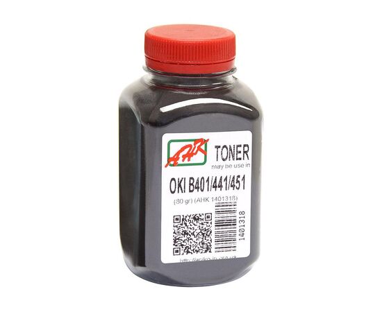 Тонер OKI B401/B441/B451 80г Black AHK (1401318)