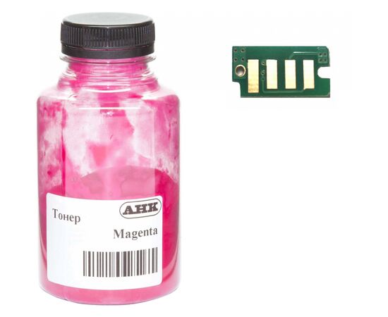 Тонер Xerox Phaser 6500 50г Magenta +chip AHK (3202898)