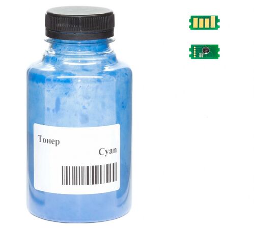 Тонер Kyocera Mita ECOSYS M6030/M6130/M6230/M6530, 120г Cyan +chip AHK (3203476)