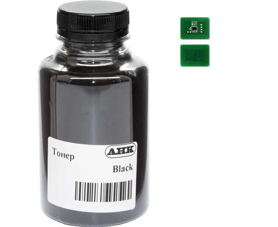 Тонер OKI C612 , 240г Black+ chip AHK (3203314)