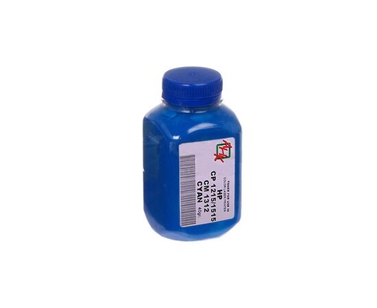 Тонер HP CLJ CP1215/CP1515/CM1312, 40г Cyan AHK (1501130)