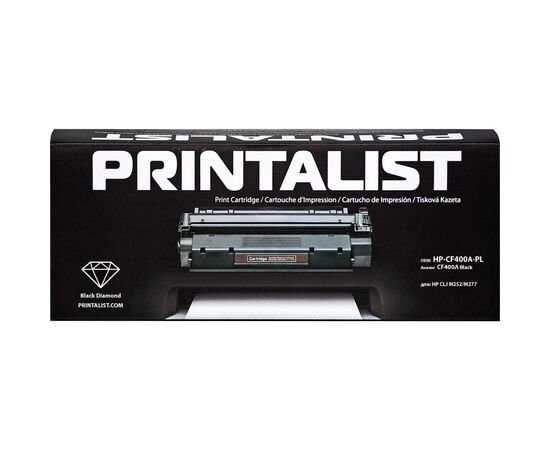 Картридж Printalist HP LJ M252/M277 CF400A Black (HP-CF400A-PL)