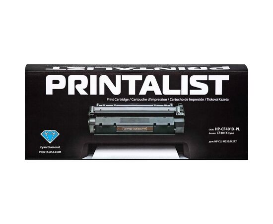 Картридж Printalist HP LJ M252/M277/ CF401X Cyan (HP-CF401X-PL)