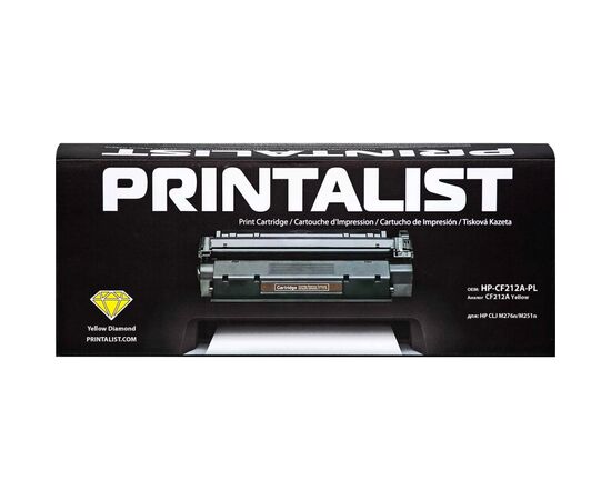 Картридж Printalist HP LJ M252/M277/ CF402X Yellow (HP-CF402X-PL)