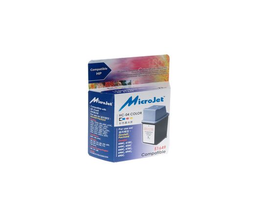 Картридж Microjet для HP №49 Color (HC-04)