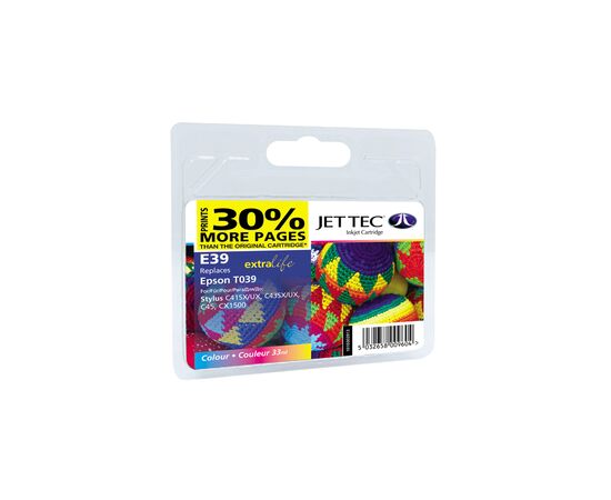 Картридж Jet Tec Epson Stylus C41/C43/C45 Color (110E003913)