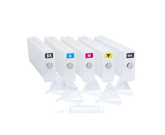 Комплект перезаправних картриджів SuperPrint Epson Stylus Pro 7900/9900, без чрнл, 5 шт*700мл, without ch (DZK1-7900)