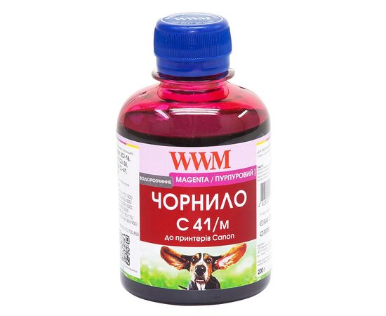 Чорнило WWM CANON CL41/51/CLI8/BCI-16, magenta (C41/m)